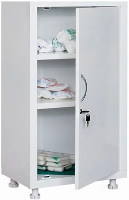 Шкаф медицинский металлический Hilfe МД 1 1760/SS